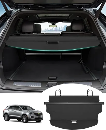 Vista 46 de Powerty - Cubierta de carga para Toyota RAV4 2013-2018, accesorios de cuero