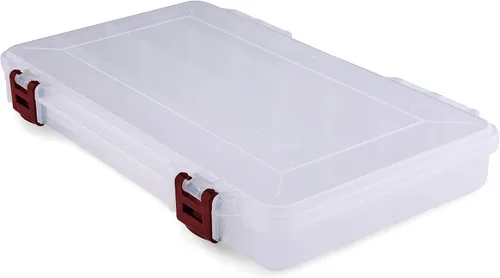 Vista 14 de Plano Molding 23600-01 - Policía con divisores ajustables, color blanco (PLA-2360001)
