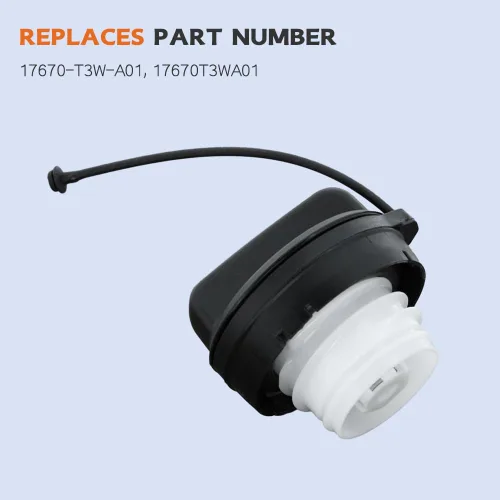 Vista 5 de Tapa de tanque de combustible Tapa de gas Compatible con Honda Accord Civic Crosstour CRV Fit HRV Insight Odyssey Pilot Reemplaza 17670-T3W-A01