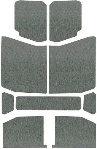 Vista 21 de Design Engineering 050136 Boom Mat - Techo interior reductor de ruido blanco compatible con Jeep Wrangler de 2 puertas (2007-2010)