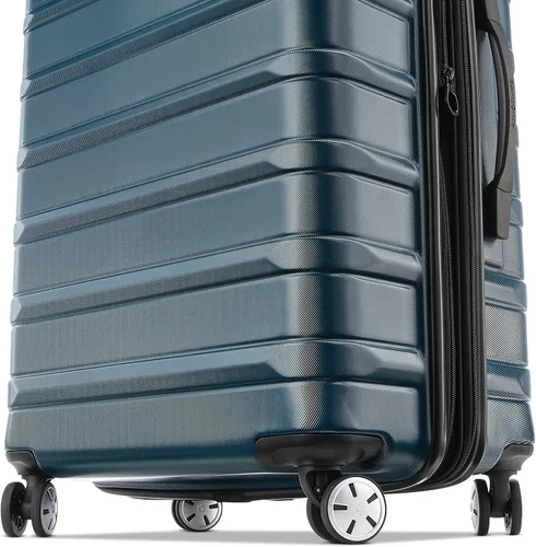 Vista 5 de Samsonite Omni 2 - Equipaje rígido extensible con ruedas giratorias, Verde azulado (Nova Teal)