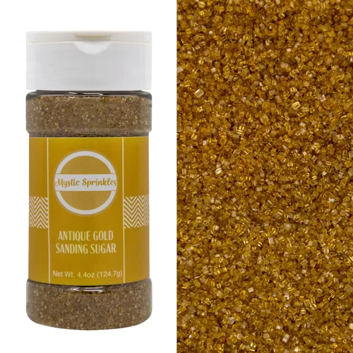Vista 17 de Mystic Sprinkles Botellas de azúcar de lijado de 4 onzas (ámbar - Azúcar de lija naranja 4 onzas)