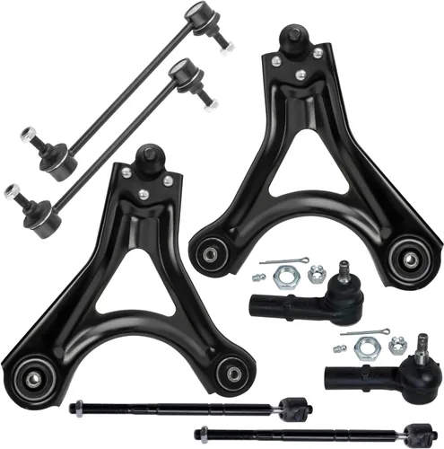 Vista 228 de Detroit Axle - Kit de brazos de control de extremo de 8 piezas para Toyota 2001-2003 Highlander 2002-2003 Camry Lexus ES300, 2 conjuntos de brazos