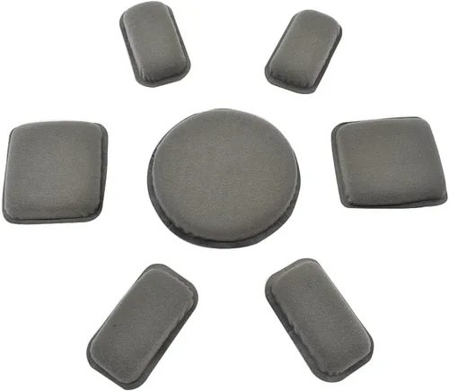 Vista 3 de Almohadillas internas de espuma viscoelástica para casco táctico Airsoft Kit de relleno de casco de repuesto para casco de repuesto para casco