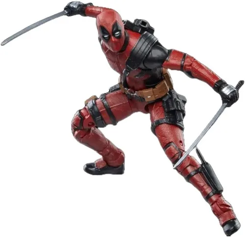 Vista 3 de Marvel Legends Series Deadpool, Deadpool 2 - Figura de acción coleccionable para adultos de 6 pulgadas