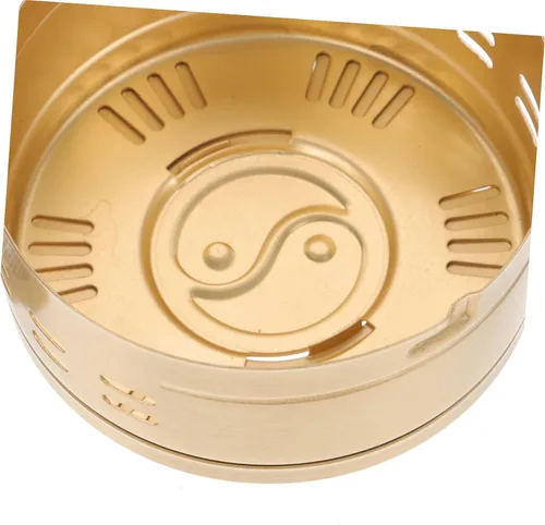 Vista 7 de Outanaya Caja de cobre portátil Moxa Tanque creativo Moxibustión para terapia Diseño ligero para múltiples partes del cuerpo Material de cobre