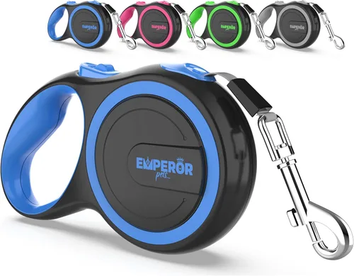 Vista 13 de Emperor Pets BL16S - Correa retráctil de 16 pies para perros pequeños, hasta 44 libras, correa resistente retráctil de 16 pies, correas para perros