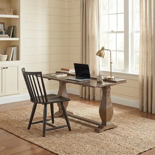 Vista 5 de Martin Svensson Home Napa Solid Wood Flip Top Sofa Table, Natural Natural recuperado