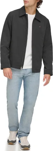 Vista 2 de Tommy Hilfiger Chaqueta de golf ligera de microsarga para hombre (estándar y grande y alto)