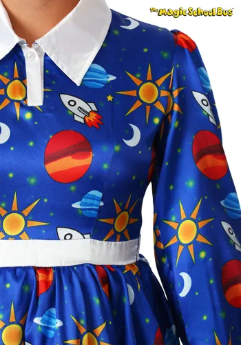 Vista 3 de Disfraz de Miss Frizzle de The Magic School Bus talla extra Multicolor