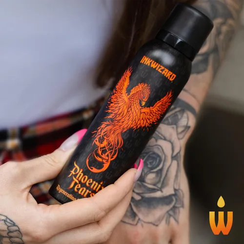Vista 8 de Phoenix Tears - Crema para el cuidado posterior del tatuaje, curación de la piel y mejora del color, cuidado después del sol, crema para el cuidado