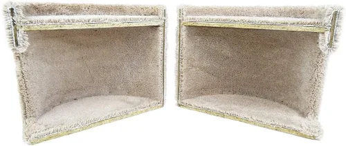 Vista 4 de Torre de lujo para gatos con espaciosas perchas para gatos y poste rascador para gatos grandes
