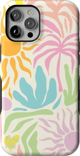 Vista 137 de Casely Funda para iPhone 12 Pro Max Always Vibing Retro Diseño protector audaz Diseño compatible con MagSafe