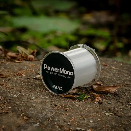 Vista 7 de Runcl PowerMono - Línea de pesca monofilamento de 300/500/1000 yardas, máxima resistencia, amortiguación de sacudidas, suspensión en agua, nudos