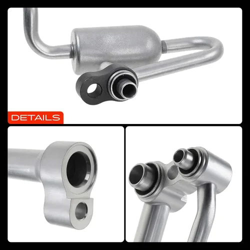 Vista 9 de A-Premium Manguera de succión y manguera de descarga para A/C compatible con Ford Fusion 2010-2012 y Mercury Milan 2010-2011, 2.5L