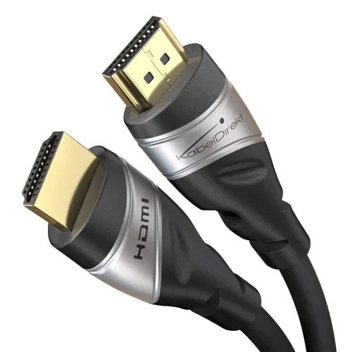 Vista 13 de KabelDirekt – Cable HDMI 8K / 4K – 0.5 pies y más cables HDMI (0.5 pies–75 pies) – Cable HDMI de ingeniería alemana – Soporta 10K/8K@60Hz/4K@120Hz