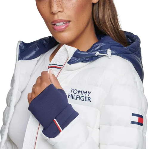 Vista 4 de Tommy Hilfiger Chaqueta plegable con cremallera para mujer
