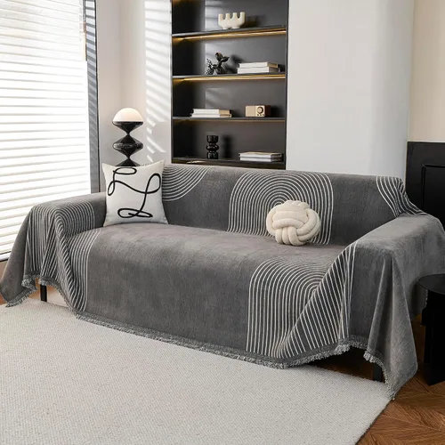 Vista 15 de MEETSKY Funda para Sofá Funda de Sofá Lavable Funda para Sofá de Dos Plazas Fundas Individuales de Chenilla para Sofá Sala de Estar Perros Protector