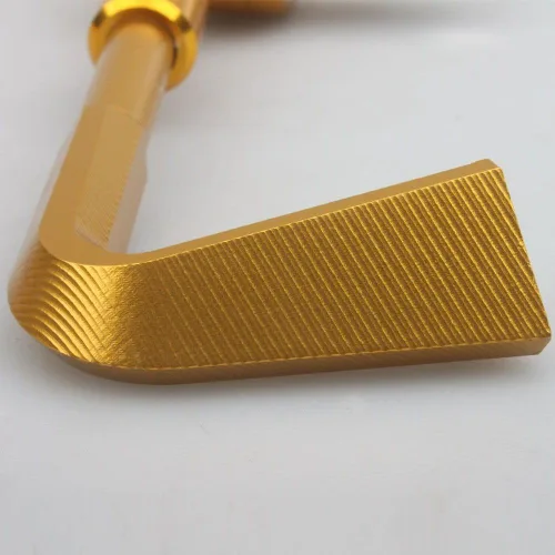 Vista 2 de Motocicleta Protector Racer 100% CNC aluminio sistema de palanca de embrague de freno guardias de pincel Proguard frontal ajustable de manubrio 7/8