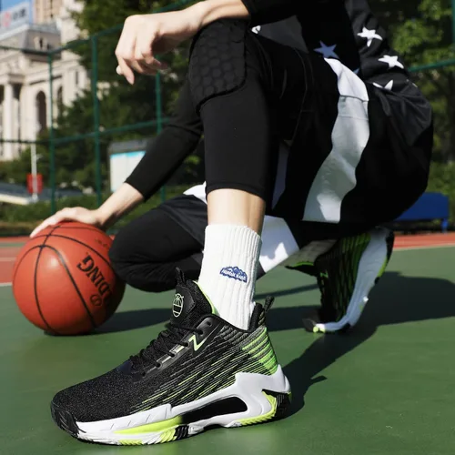 Vista 8 de Beita - Tenis de baloncesto para hombre, transpirables, antideslizantes.