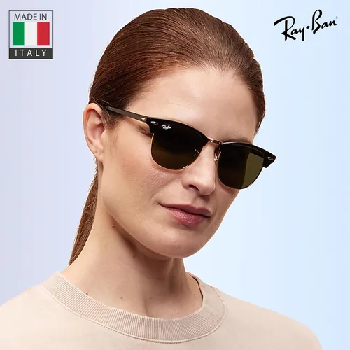 Vista 20 de Ray-Ban RB3016 CLUBMASTER CLASSIC - Gafas de sol de forma cuadrada con kit oficial de gafas
