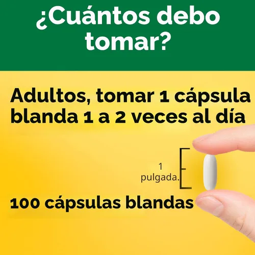 Vista 6 de Nature Made Calcio 600 mg con vitamina D3, Suplemento dietético para apoyo óseo, 100 cápsulas blandas Suplemento de calcio para la salud ósea