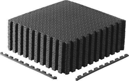Vista 85 de CAP Puzzle Exercise Mats 1/2” Thick EVA Interlocking Foam Tiles for Home Gym Flooring Multiple Options