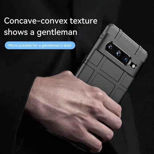 Vista 5 de Funda compatible con Redmi A1 4G, funda protectora a prueba de golpes, compatible con Redmi A2 4G TPU Soft Shell Funda para teléfono, color negro