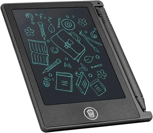 Vista 9 de Wendry Tablero de dibujo LCD, tableta de dibujo digital de 4.5 pulgadas para niños/niños, nota de recordatorio de lista de notas (negro)