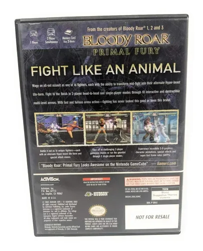Vista 2 de Bloody Roar Primal Fury