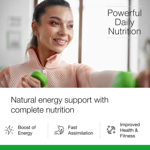 Vista 3 de Dr. Schulze's SuperFood Plus Concentrado de vitaminas y minerales a base de hierbas Nutrición diaria Sin gluten y sin OMG Vegano 14 onzas