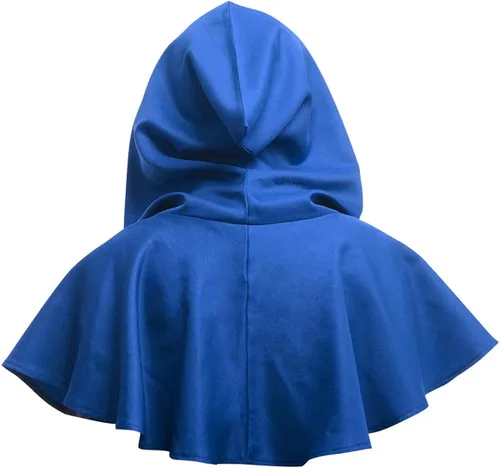 Vista 3 de SOONHUA - Capota de Halloween para hombres y mujeres unisex con capucha medieval