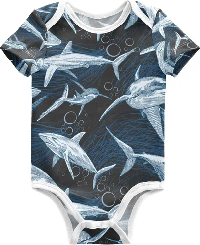 Vista 31 de vvfelixl Body para bebé niña Llama Alpaca Cactus Manga Corta Algodón Ropa de Bebé Para Niñas 0-24 Meses Negro Multi10