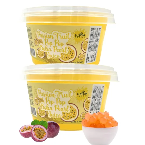 Vista 4 de Fusion Select - Perlas boba explosiva para aderezar té frutal