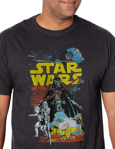 Vista 3 de STAR WARS Young Men's Rebel Classic Graphic T-Shirt