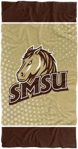 Vista 124 de LOGOVISION Manta Abilene Christian University, 30x60 Logo Dots CottonFront/PolyBackBeachTowel
