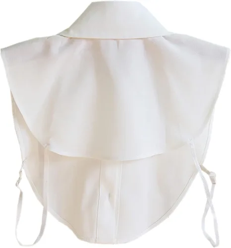 Vista 2 de WENLOOY Fake Collar Detachable Blouse Dickey Collar Half Shirts Faux False Collar for Women & Girls Favors