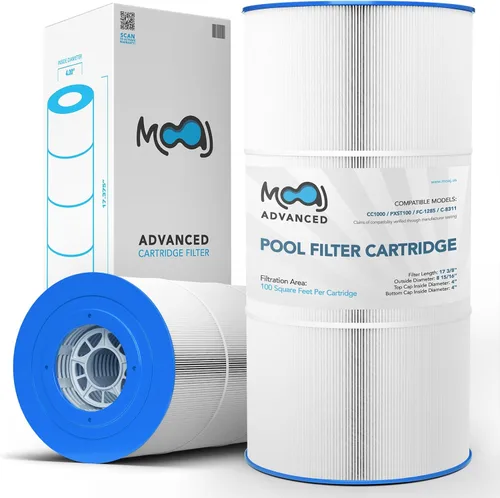Vista 12 de MOAJ Paquete de 4 filtros avanzados para piscina que sustituyen a Hayward SwimClear C2025, CX470E, CX470-XRE, CX480, CX480-XRE, PA56SV, C-7458
