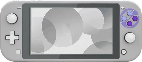 Vista 3 de eXtremeRate Classic SNES Style DIY Replacement Shell for Nintendo Switch Lite, NSL Handheld Controller Housing wScreen Protector, Custom Case Cover