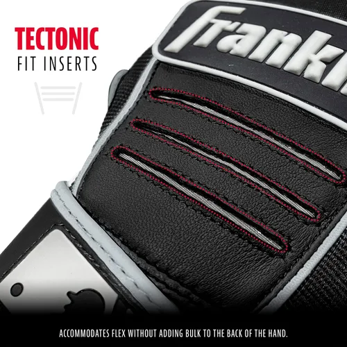 Vista 3 de Franklin Sports MLB - Guantes de bateo de béisbol CFX Pro para jóvenes y adultos, béisbol + sóftbol, varios tamaños +
