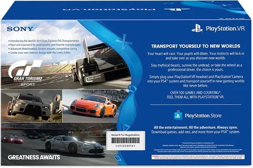 Vista 2 de Playstation VR - GT Sport Bundle Descontinuado (Renovado) Videojuego
