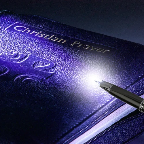Vista 4 de Bolígrafos personalizados grabados con versículo bíblico de fe católica, regalos de agradecimiento para pastores para hombres y mujeres