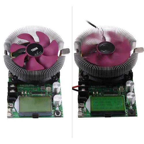 Vista 7 de Maxmartt Probador de batería USB ajustable de corriente constante de carga electrónica módulo de probador de capacidad de batería 150W 200V 20A