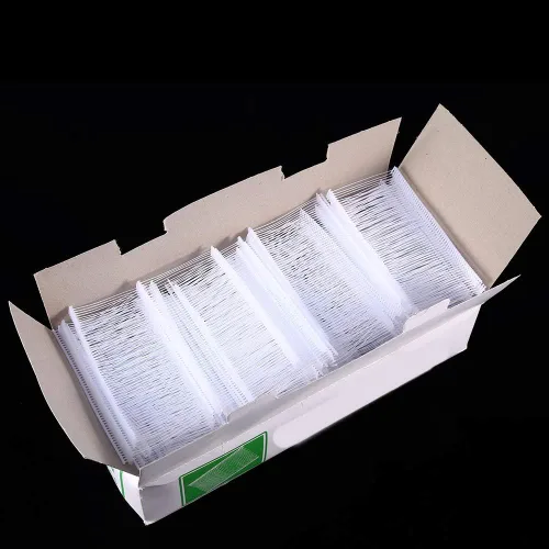 Vista 3 de 5000pcs sujetadores de pistola de etiquetado, 2 "accesorios de etiquetado estándar de ropa etiqueta de precio de ropa etiqueta etiqueta pistola púas