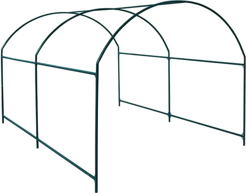 Vista 12 de Marco de arco de soporte de jardín grande de varios tamaños para plantas trepadoras, pérgola para flores/frutas/verduras