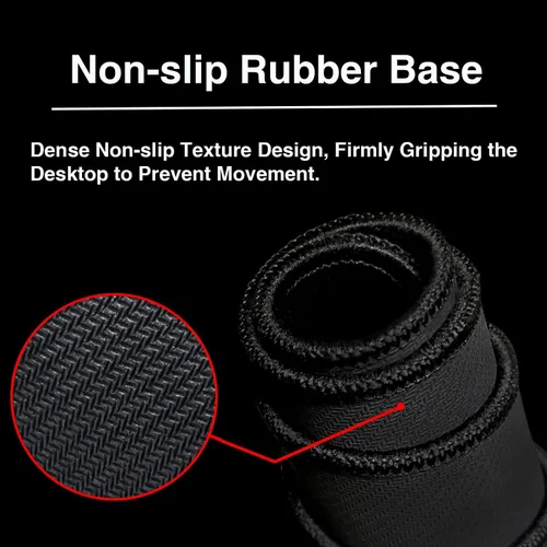 Vista 4 de Alfombrilla de mouse grande para juegos, protector de escritorio impermeable extendido (31.5 x 11.8 pulgadas), ergonómico de espuma viscoelástica