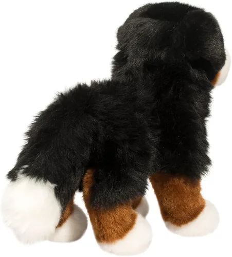 Vista 4 de Douglas Stevie - Peluche de perro de montaña bernés
