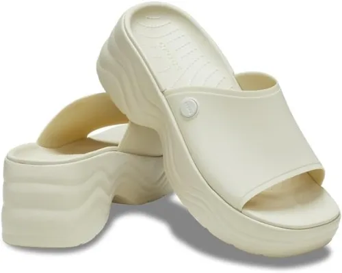 Vista 4 de Crocs Sandalias Skyline Slides para mujer