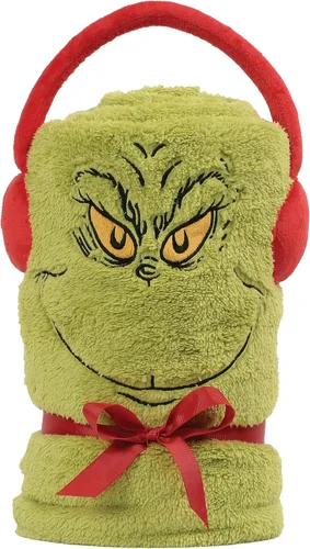 Vista 6 de Department 56 Snowpinions SnowThrows Bee - Manta de forro polar, 45 pulgadas, multicolor