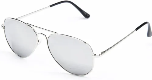 Vista 6 de Set de caja de regalo de aviador con espejo de gafas, .3 - PlataOroNegro - Juego de Lino Dorado